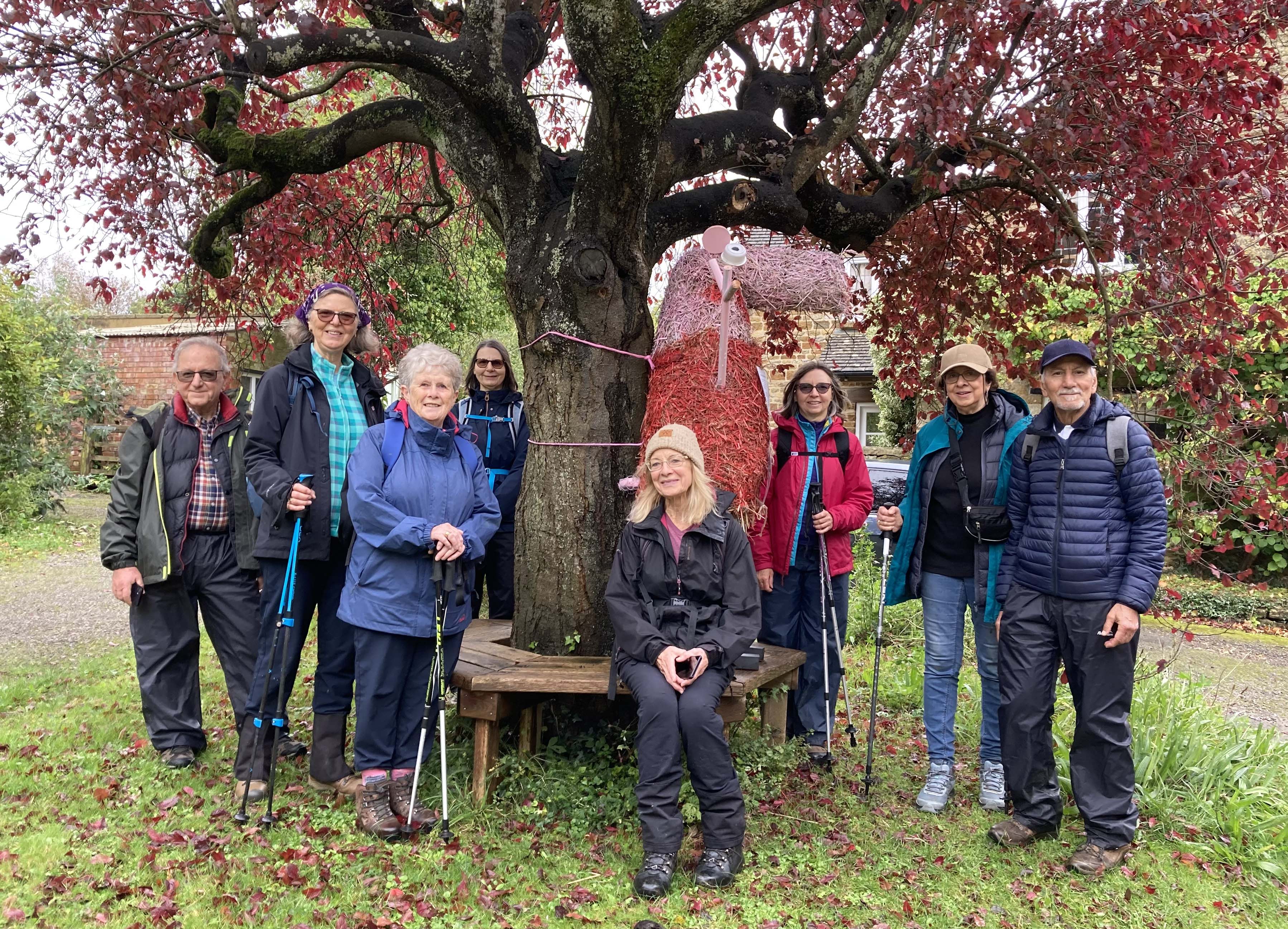 Short walks group with friend in Little Rissington edited 1